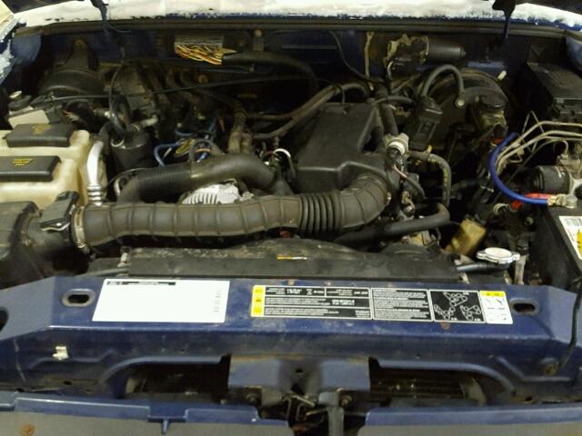 1FTYR10U32PB42810 - 2002 FORD RANGER BLUE photo 7