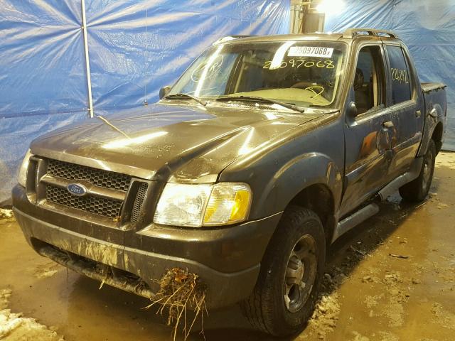 1FMZU67K65UB94910 - 2005 FORD EXPLORER S GRAY photo 2