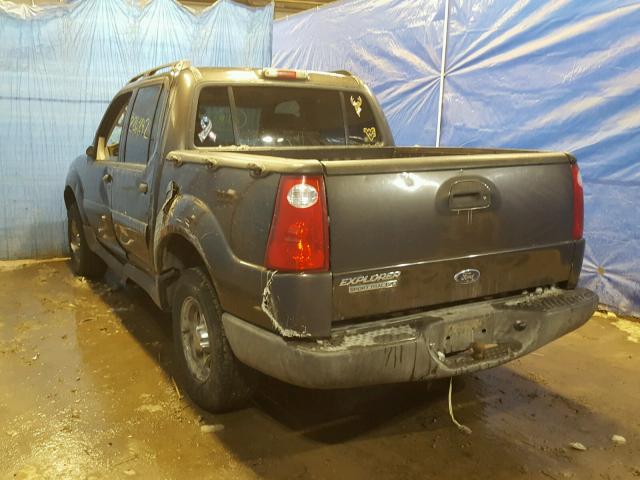 1FMZU67K65UB94910 - 2005 FORD EXPLORER S GRAY photo 3