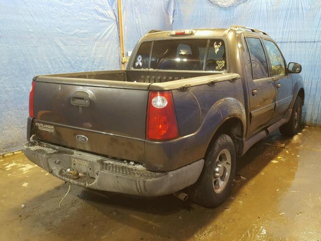 1FMZU67K65UB94910 - 2005 FORD EXPLORER S GRAY photo 4