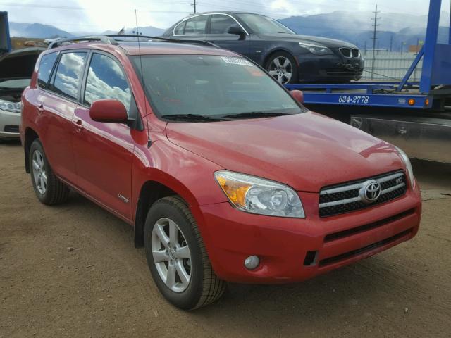 JTMBK31V886046912 - 2008 TOYOTA RAV4 LIMIT RED photo 1