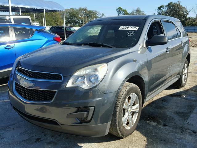 2CNALBEC8B6275048 - 2011 CHEVROLET EQUINOX LS CHARCOAL photo 2