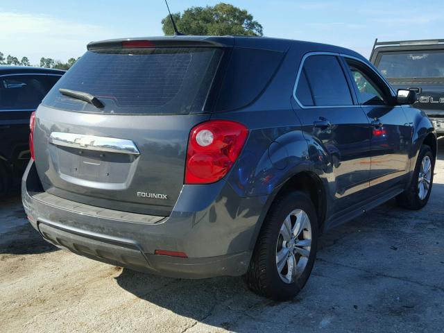 2CNALBEC8B6275048 - 2011 CHEVROLET EQUINOX LS CHARCOAL photo 4