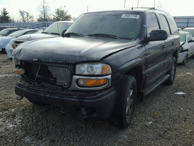 1GKEK63U72J183187 - 2002 GMC DENALI BLACK photo 2