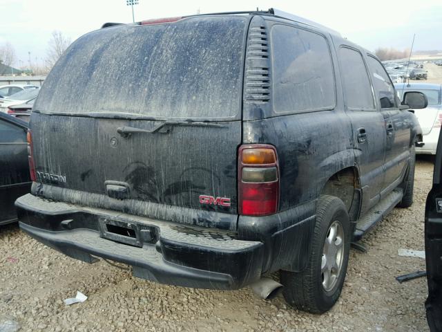 1GKEK63U72J183187 - 2002 GMC DENALI BLACK photo 4