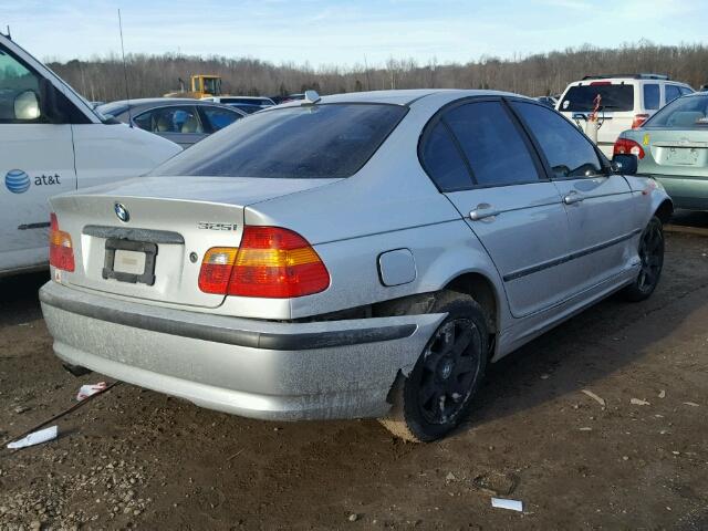 WBAET37445NJ84857 - 2005 BMW 325 I SILVER photo 4