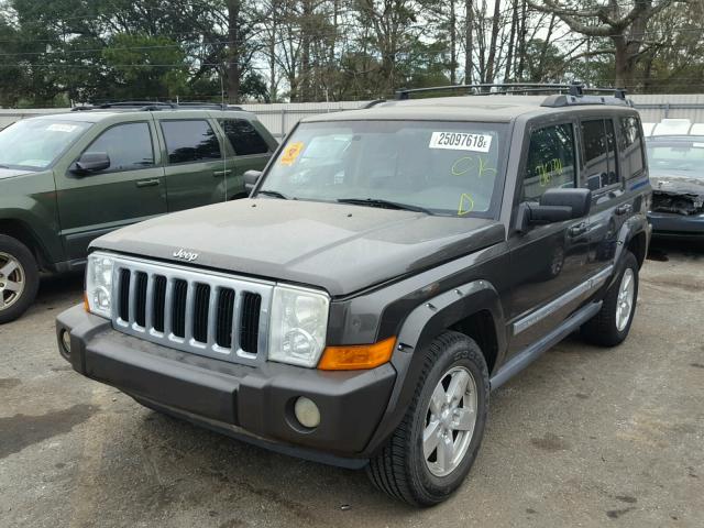 1J8HH58NX6C248166 - 2006 JEEP COMMANDER მწვანე ფოტო 2