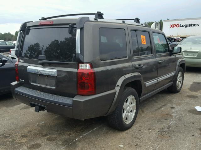 1J8HH58NX6C248166 - 2006 JEEP COMMANDER მწვანე ფოტო 4