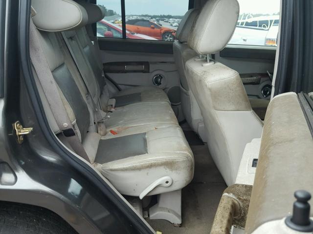 1J8HH58NX6C248166 - 2006 JEEP COMMANDER მწვანე ფოტო 6