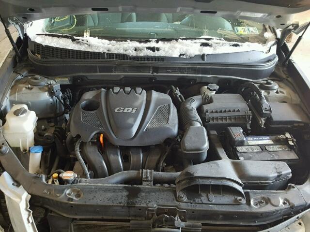 5NPEB4AC3BH204541 - 2011 HYUNDAI SONATA GLS BLUE photo 7