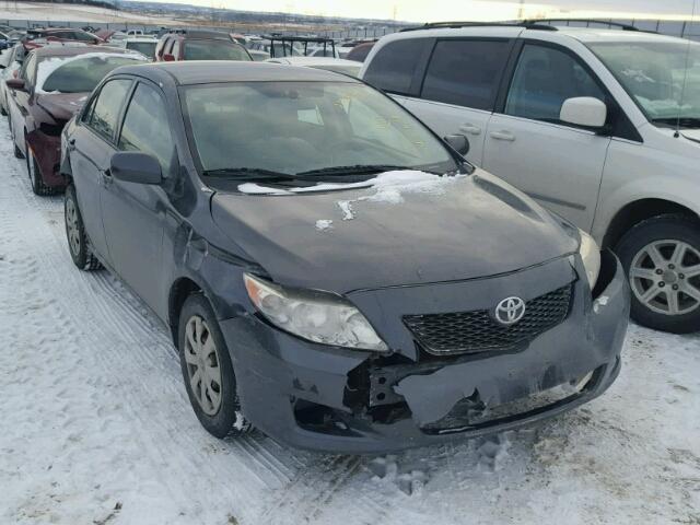 JTDBL40E299061605 - 2009 TOYOTA COROLLA BA GRAY photo 1