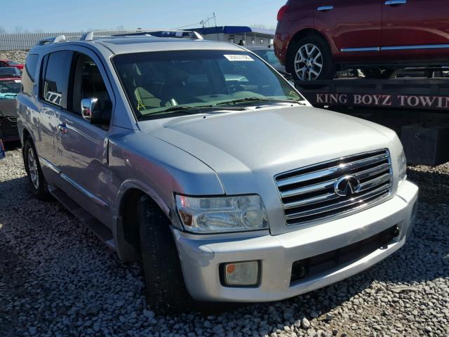 5N3AA08A37N801567 - 2007 INFINITI QX56 SILVER photo 1