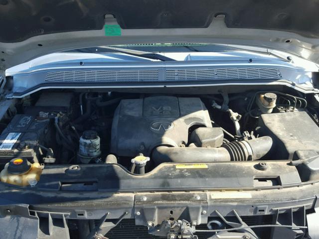 5N3AA08A37N801567 - 2007 INFINITI QX56 SILVER photo 7