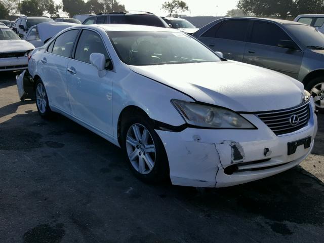 JTHBJ46G782193344 - 2008 LEXUS ES 350 WHITE photo 1