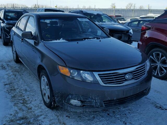 KNAGE228995331526 - 2009 KIA OPTIMA LX BROWN photo 1