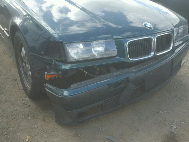 WBACB3329SFE20703 - 1995 BMW 325 I GREEN photo 9