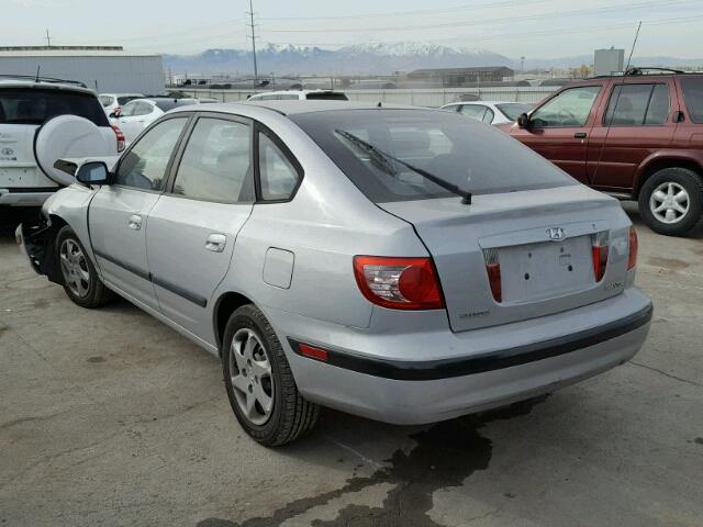 KMHDN56D45U142972 - 2005 HYUNDAI ELANTRA GL SILVER photo 3