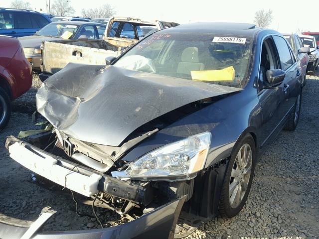 1HGCM66316A002821 - 2006 HONDA ACCORD LX GRAY photo 2