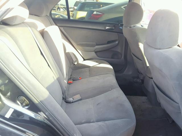 1HGCM66316A002821 - 2006 HONDA ACCORD LX GRAY photo 6