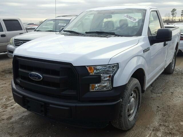 1FTMF1CF7GKD54196 - 2016 FORD F150 WHITE photo 2