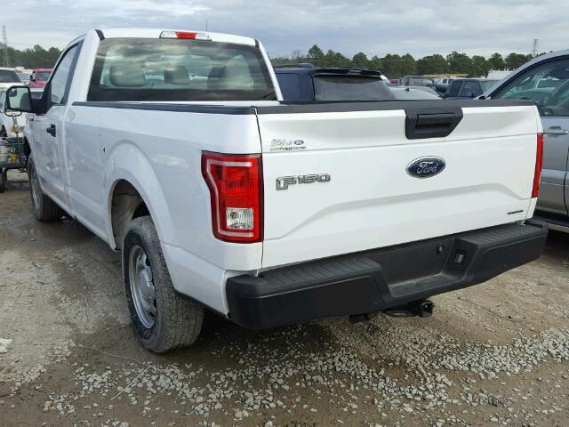 1FTMF1CF7GKD54196 - 2016 FORD F150 WHITE photo 3