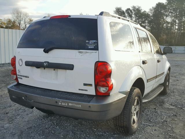 1D8HD68N48F116791 - 2008 DODGE DURANGO AD WHITE photo 4