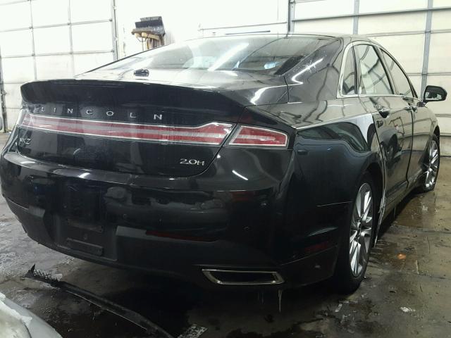 3LN6L2LU0DR807969 - 2013 LINCOLN MKZ HYBRID BLACK photo 4