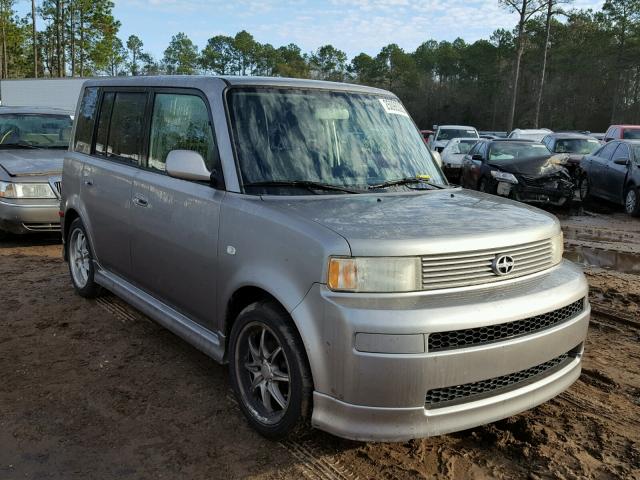 JTLKT324750215775 - 2005 TOYOTA SCION XB SILVER photo 1