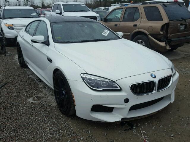 WBS6E9C59HG437286 - 2017 BMW M6 GRAN CO WHITE photo 1