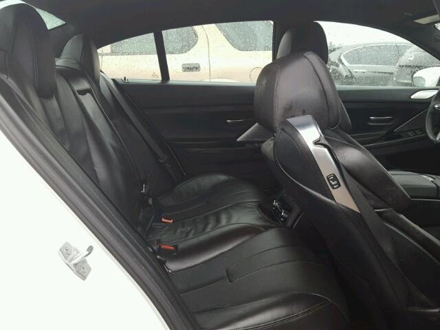 WBS6E9C59HG437286 - 2017 BMW M6 GRAN CO WHITE photo 6