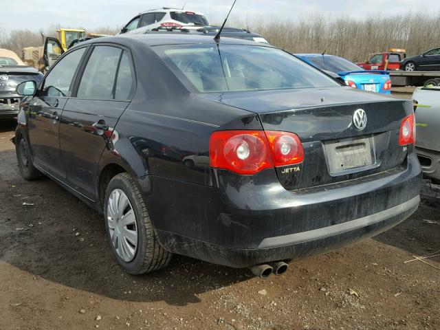 3VWPF71KX7M083379 - 2007 VOLKSWAGEN JETTA 2.5 BLACK photo 3