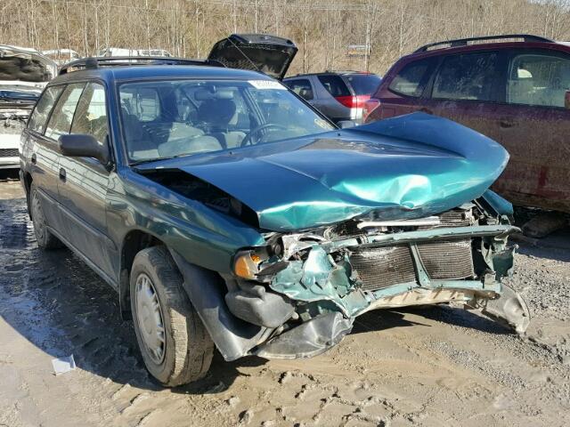 4S3BK4359V6304370 - 1997 SUBARU LEGACY L GREEN photo 1