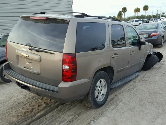 1GNFK13087R120079 - 2007 CHEVROLET TAHOE K150 BROWN photo 4