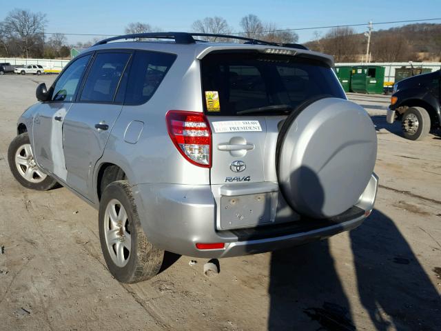 2T3BF4DV0BW095355 - 2011 TOYOTA RAV4 SILVER photo 3