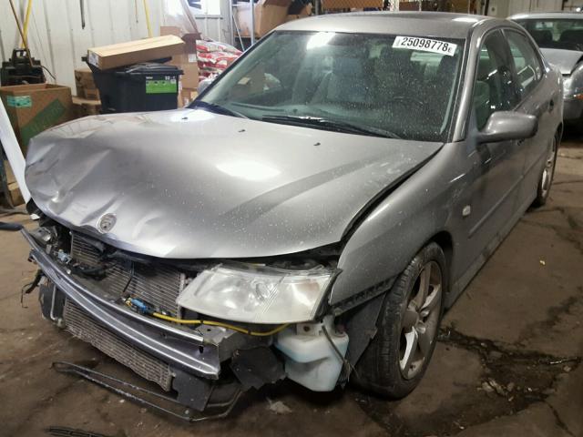 YS3FB49S031015881 - 2003 SAAB 9-3 LINEAR GRAY photo 2