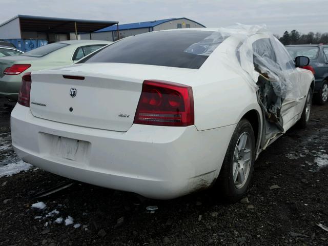 2B3KA43G56H229690 - 2006 DODGE CHARGER SE WHITE photo 4