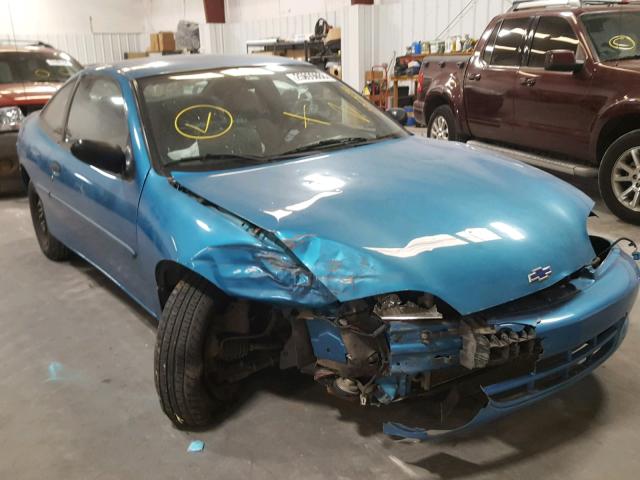 1G1JC124XY7140344 - 2000 CHEVROLET CAVALIER BLUE photo 1