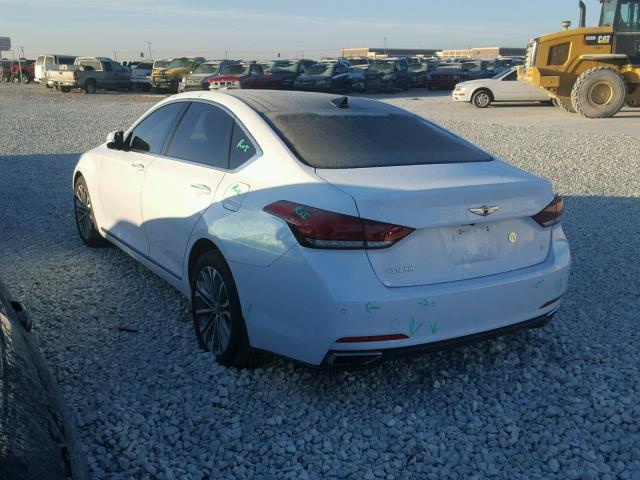 KMHGN4JE3FU068596 - 2015 HYUNDAI GENESIS 3. WHITE photo 3