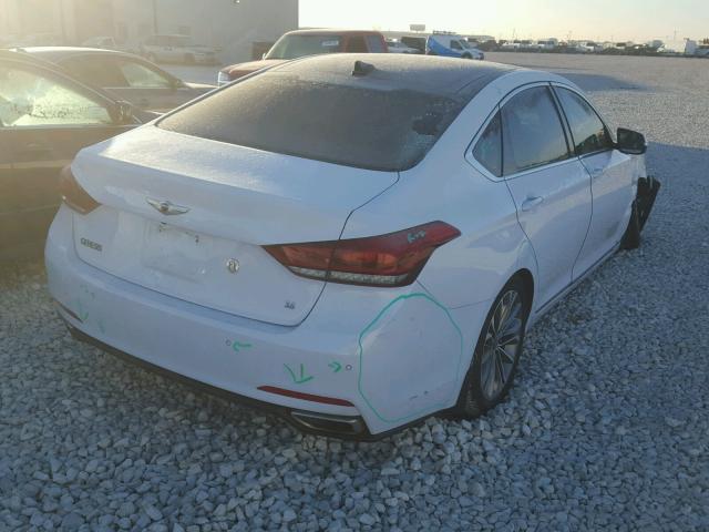 KMHGN4JE3FU068596 - 2015 HYUNDAI GENESIS 3. WHITE photo 4