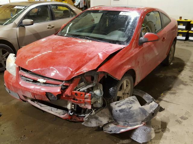 1G1AL15FX67665558 - 2006 CHEVROLET COBALT LT RED photo 2