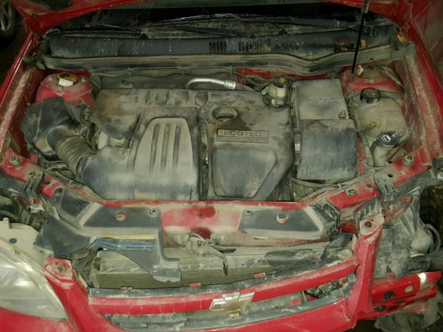 1G1AL15FX67665558 - 2006 CHEVROLET COBALT LT RED photo 7