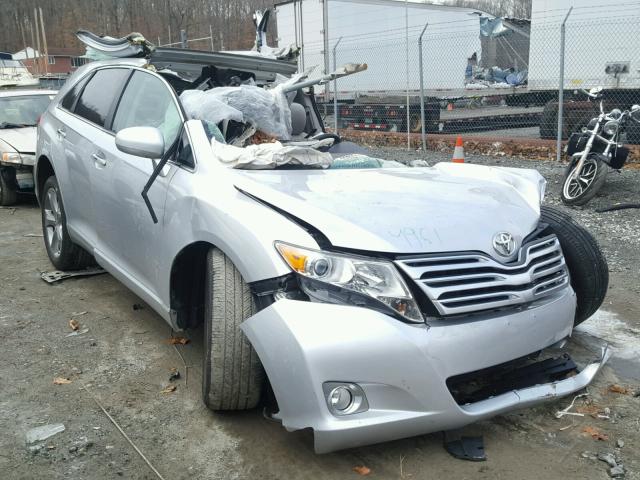 4T3ZK3BB6AU021711 - 2010 TOYOTA VENZA BASE SILVER photo 1