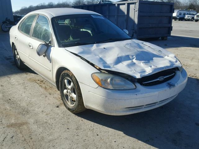 1FAFP53U43G164158 - 2003 FORD TAURUS SE WHITE photo 1