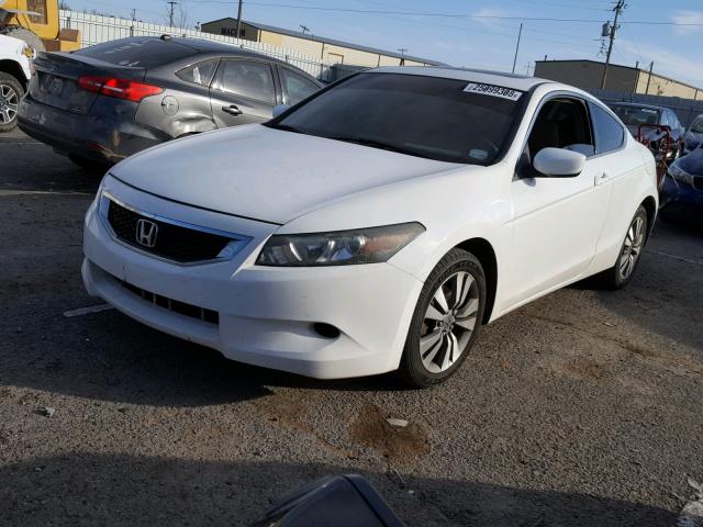 1HGCS12749A009218 - 2009 HONDA ACCORD EX WHITE photo 2