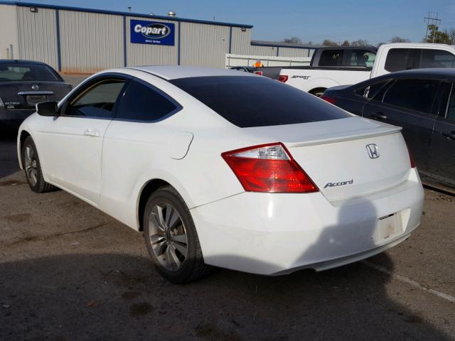 1HGCS12749A009218 - 2009 HONDA ACCORD EX WHITE photo 3