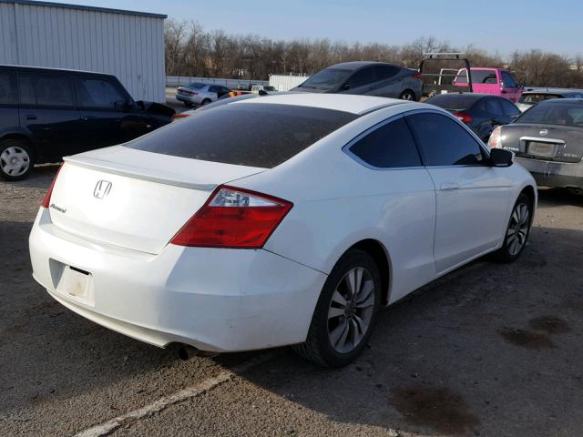 1HGCS12749A009218 - 2009 HONDA ACCORD EX WHITE photo 4