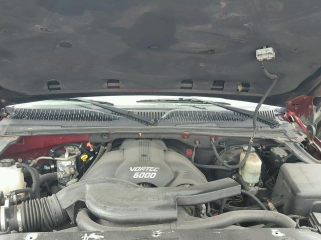 1GKEK63U12J134194 - 2002 GMC DENALI RED photo 7