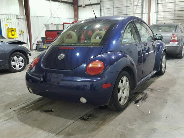 3VWCB21C62M403442 - 2002 VOLKSWAGEN NEW BEETLE ლურჯი ფოტო 4