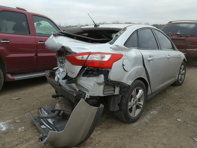 1FADP3F26DL156965 - 2013 FORD FOCUS SE SILVER photo 4