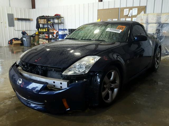 JN1BZ36A97M650421 - 2007 NISSAN 350Z ROADS BLUE photo 2